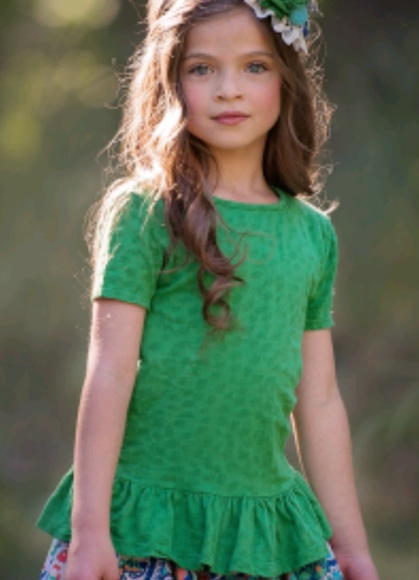 Persnickety Size 2 Wonderstruck Elsie Peplum Top - Picture 4 of 4